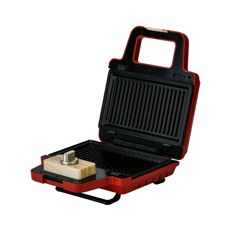 BJX-S008 800W 2枚取外しプレートサンドイッチワッフルメーカー