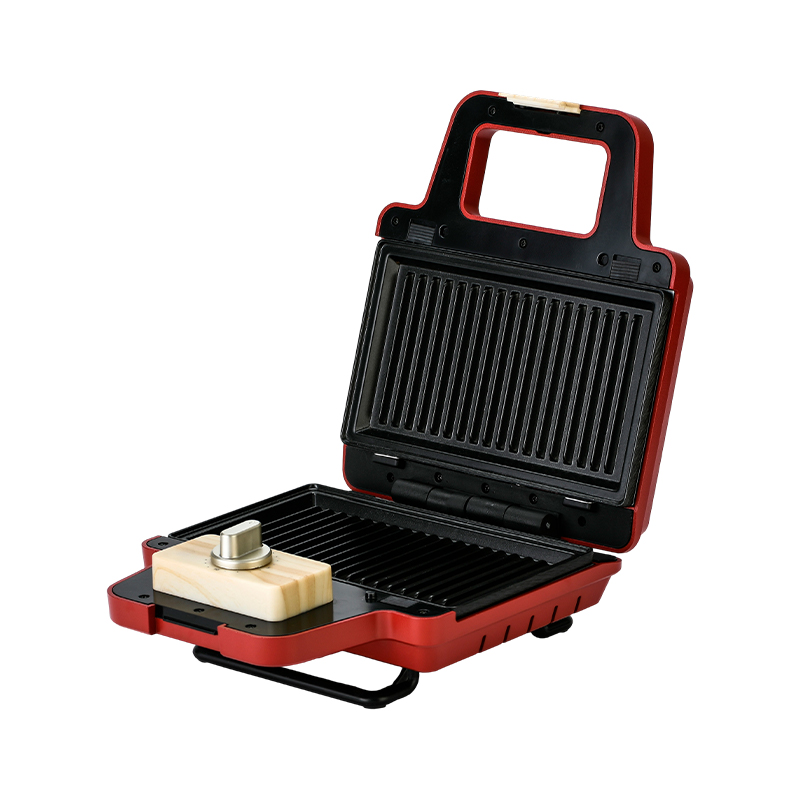 BJX-S008 800W 2枚取外しプレートサンドイッチワッフルメーカー
